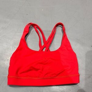 Red Lululemon Sports Bra